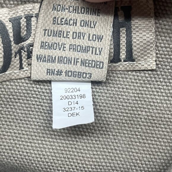 Duluth Trading Co. Fire Hose Khakis Beige Pants Mens TAG 36 Fits 36 x 28 - Picture 6 of 6